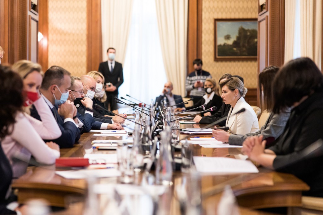 Олена Зеленська на зустрічі зі спільнотою Бізнес без бар'єрів